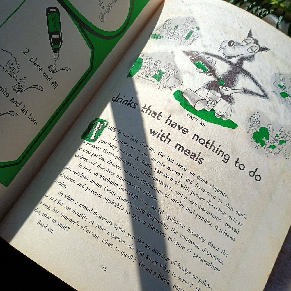 1950 Copy Of Wolf In Chef's Clothes Picture Cookbook W MCM Illustrations - Picture 10 of 12